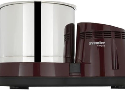 Premier Compact Table Top 2L Wet Grinder 110V with Atta Kneader & Coconut Scraper Red