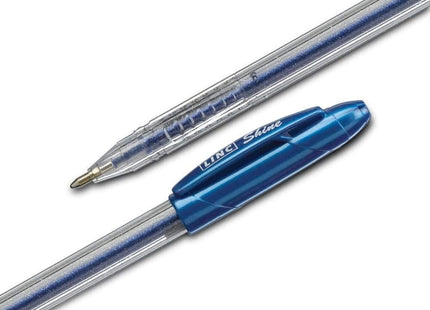 Linc 10 x třpytivé gelové pera Shine GLITTER Gel Pens 0,7 mm JEMNÝ hrot 10 barev