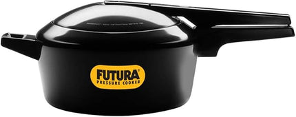 Futura by Hawkins Hard Anodized Pressure Cooker 2L to 9L Black Cooker for Everyday Cooking