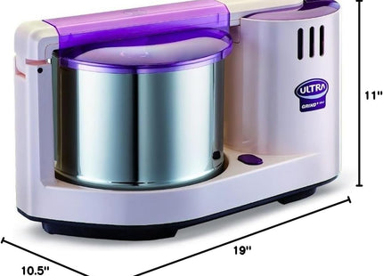Ultra Grind+ Gold 2L Table Top Wet Grinder with Atta Kneader 110V Purple