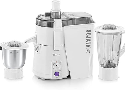 Sujata Powermatic Plus 900W odšťavňovač, mixér a mlýnek na koření Heavy Duty