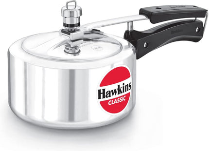 Hawkins Classic Aluminium Pressure Cooker for Kitchen | Gas & Induction Compatible | Durable Safety Valve | India