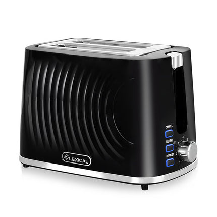 Lexical Germany 2-Slice Toaster | 900W Bread Toaster | 7 Browning Levels | EU Plug