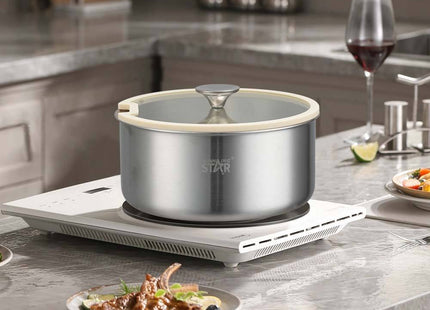 Winning Star Cookware Sets Collection | 10 Piece Cookware Set 23.5 2.3 Litre, 10 Piece Stainless Steel Cookware Set 24 6.5 Litre, 6 Piece Stainless Steel Cookware Set 24 1.4 Litre | Models ST-5219, ST-5101, ST-5215 | Pots And Pans | Cooking Pots |...