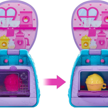 Barbie Family & Friends Cupcake Baking Backpack Playset – Blonde Chelsea Doll with Wearable Backpack & Baking Accessories – JBF46