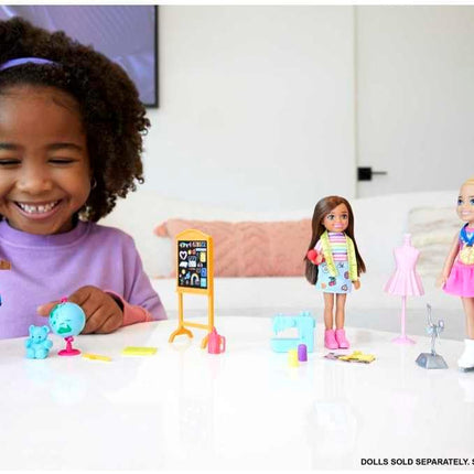 Barbie Chelsea You Can Be Anything Career Doll Assortment – Profession-Themed Small Doll (Styles May Vary) – GTN86