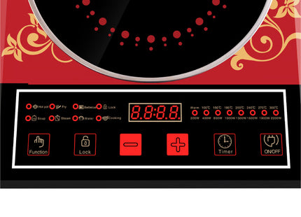 Lexical Induction Cookers Collection | Induction Cooker 2200W Electric Hob | Models LIC-2782 | Electric Hob | Portable Cooker | Hot Plate | Kitchen Cooking