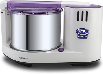 Ultra Grind+ Gold 2L Table Top Wet Grinder with Atta Kneader 110V Purple