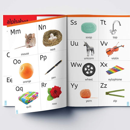 My First 1000 Words: Early Learning Picture Book to learn Alphabet, Numbers, Shapes and Colours, Transport, Birds and Animals, Professions, Opposite Words,