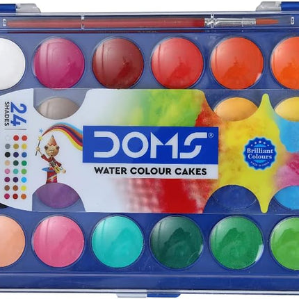 DOMS Art Supplies for Kids Oil Pastels Crayons Water Colours Brush Pens Drawing and Craft Kit