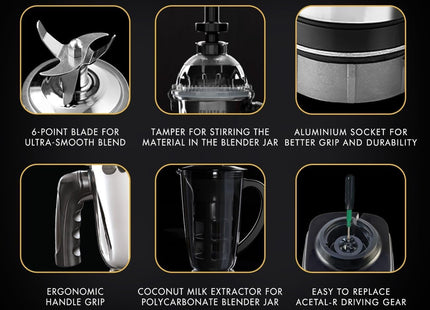 Sujata MG03 900W Mixer Grinder with Juice Extractor and Jars