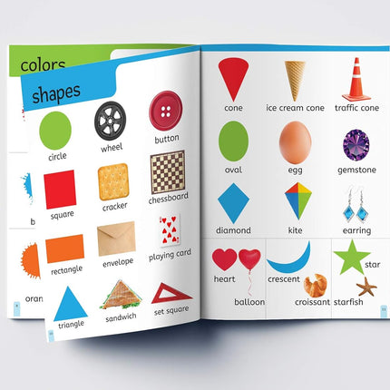 My First 1000 Words: Early Learning Picture Book to learn Alphabet, Numbers, Shapes and Colours, Transport, Birds and Animals, Professions, Opposite Words,