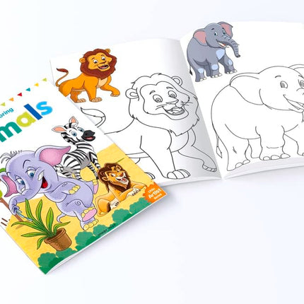 Colouring Books Boxset: Pack of 12 Copy Colour Books For Children (Creative Crayons)