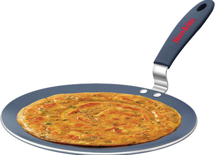 Hawkins Ceramic Nonstick 24 cm Induction Tava, Granite Paratha Tawa, Gray