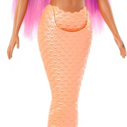 Barbie Fashionistas Curvy Doll – Vibrant Blue Hair & Floral Outfit, Inclusive Body Type Fashion Doll – HRR02