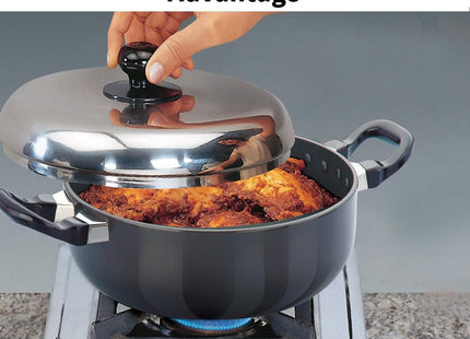 Hawkins Futura Non Stick Frying Pan with Lid, Hard Anodised Aluminium All Purpose Pan (2.5L & 3L)