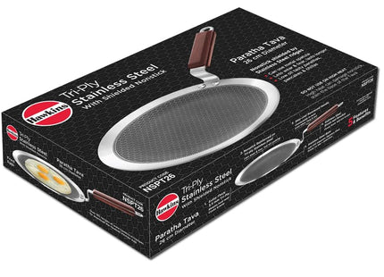 Hawkins 26 cm Triply Stainless Steel Nonstick Paratha Tava