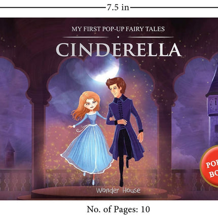 My First Pop Up Fairy Tales for Kids – Cinderella & Little Red Riding Hood