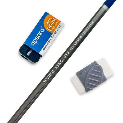 Apsara Absolute Extra Dark Pencils - Pack Of 10