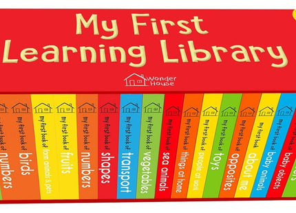 My First Early Learning Board Book Library for Babies & Toddlers | 5, 10 or 20 Book Box Sets