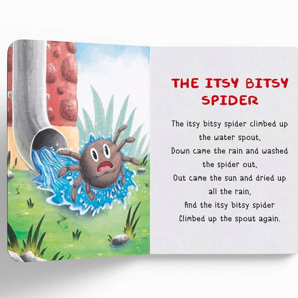 Nursery Rhymes Board Book (My First Book Series): Illustrated Classic Nursery Rhymes