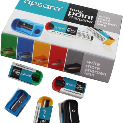 Apsara Long Point Sharpeners - Pack of 20