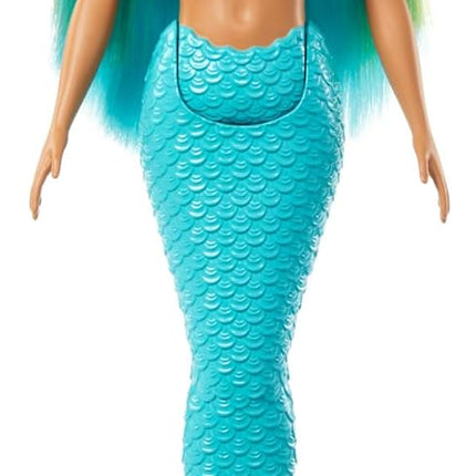 Barbie Fashionistas Curvy Doll – Vibrant Blue Hair & Floral Outfit, Inclusive Body Type Fashion Doll – HRR02