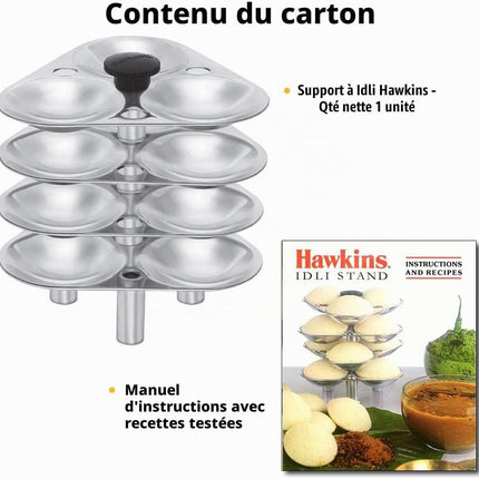 Hawkins G10 stojan na Idli do tlakového hrnce, 5 , 3litrový