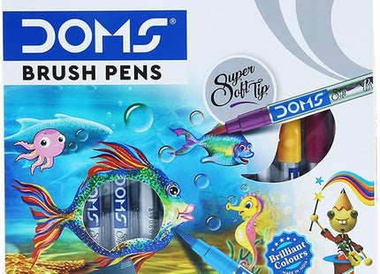 DOMS Art Supplies for Kids Oil Pastels, Crayons, Watercolour Cakes, Brush Pens, Pastel & Aqua Sketch Pens, Art Strokes Gifting Kit | Drawing, Colouring, Painting & School Crafts – Multiple Options