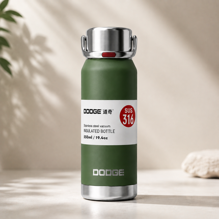 Dodge Insulated Bottle Travel Cup 550ml 750ml 800ml 1L Hot Cold Tumbler
