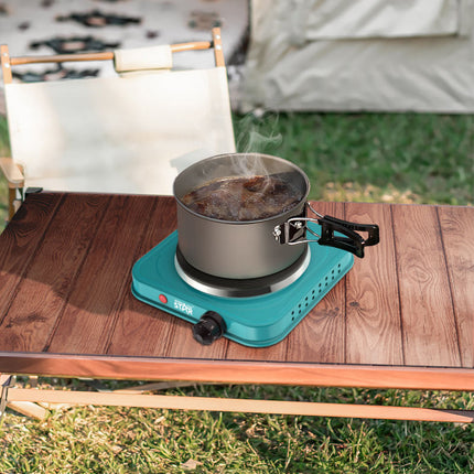 Winning Star Electric Hot Plate Collection – 1000W Single & Double Burner Portable Cooktops for Home, Office and Travel