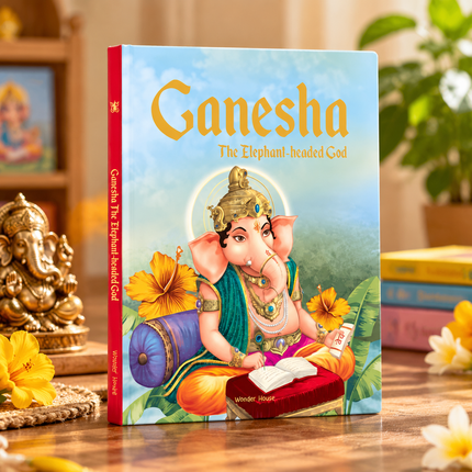 Indian Mythology Story Books for Kids-Lord Krishna Ganesha