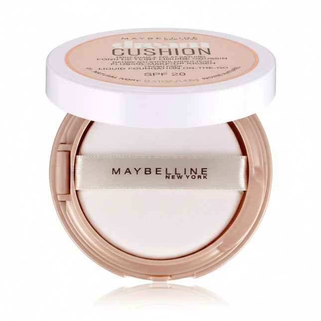 Maybelline Dream Cushion Liquid Foundation 01 Natural Ivory 30ml