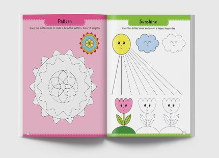 101 Pencil Control Activity Book For Kids: Tracing Practise Book Age 2+