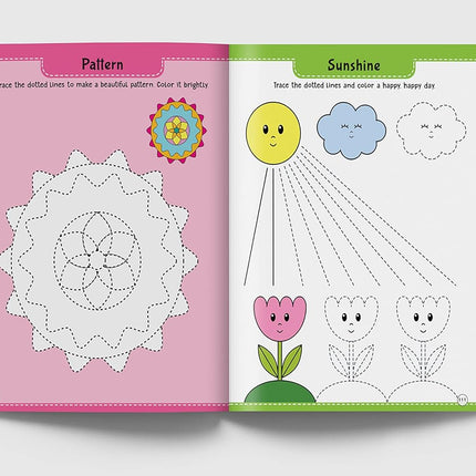 101 Pencil Control Activity Book For Kids: Tracing Practise Book Age 2+