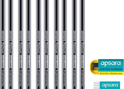 Apsara Platinum extra tmavé tužky – balení 10 ks