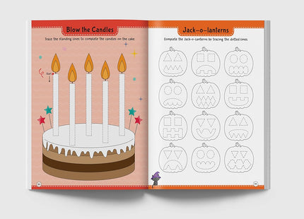 101 Pencil Control Activity Book For Kids: Tracing Practise Book Age 2+