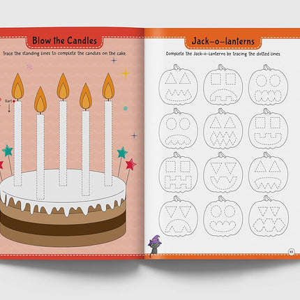 101 Pencil Control Activity Book For Kids: Tracing Practise Book Age 2+