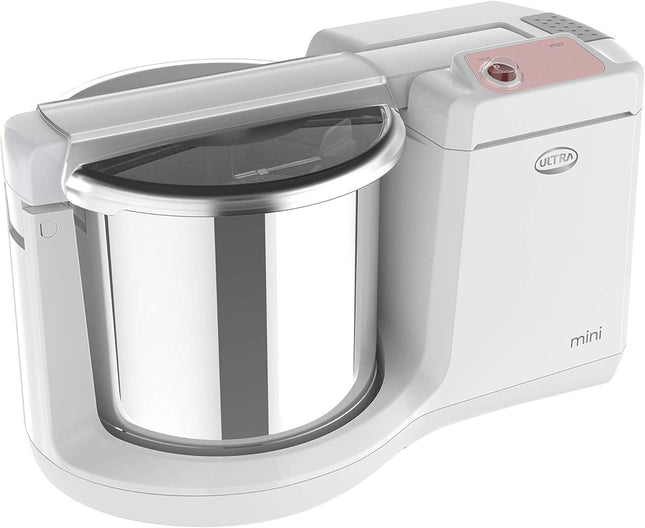 ULTRA Mini 1.25L Table Top Wet Grinder with Atta Kneader 110V White