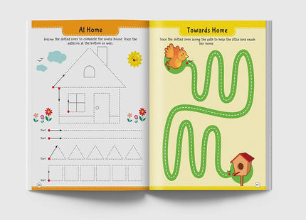 101 Pencil Control Activity Book For Kids: Tracing Practise Book Age 2+