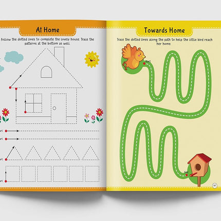 101 Pencil Control Activity Book For Kids: Tracing Practise Book Age 2+