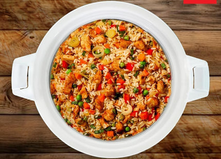 Cello CE-1.5L Chef Deluxe Hot-Pot Insulated 1.5 Litre Casserole Warmer/Cooler with hard thick base, 1500ml