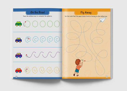 101 Pencil Control Activity Book For Kids: Tracing Practise Book Age 2+