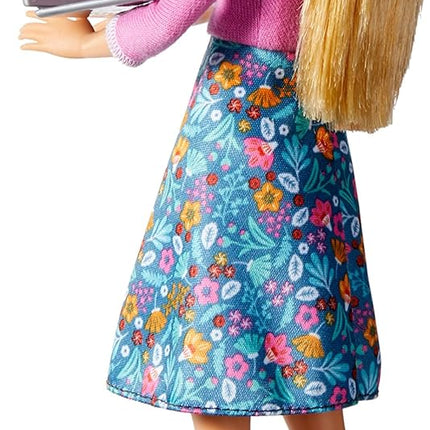 Barbie Fashionistas Doll Assortment – Inclusive Fashion Doll with Unique Hair Color & Style (Variant GJC23) – GJC23