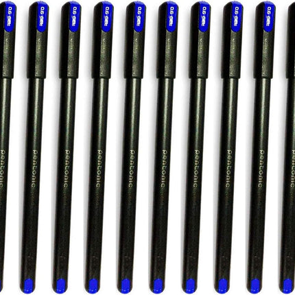 Pentonic Linc Blue Ink Gel Pen Smooth Writing Pack of 10