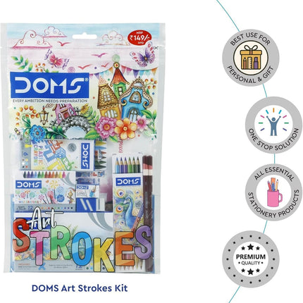 DOMS Gift Assortment for Kids Art Strokes Kit