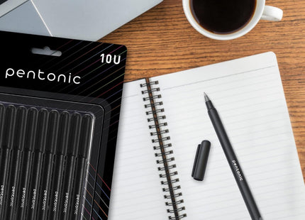 Pentonic Linc kuličkové pero – balení 10 ks (černé)