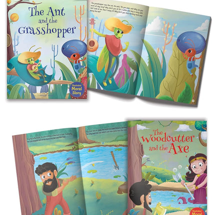 Illustrated Moral Stories (Collection of 10 Books)
