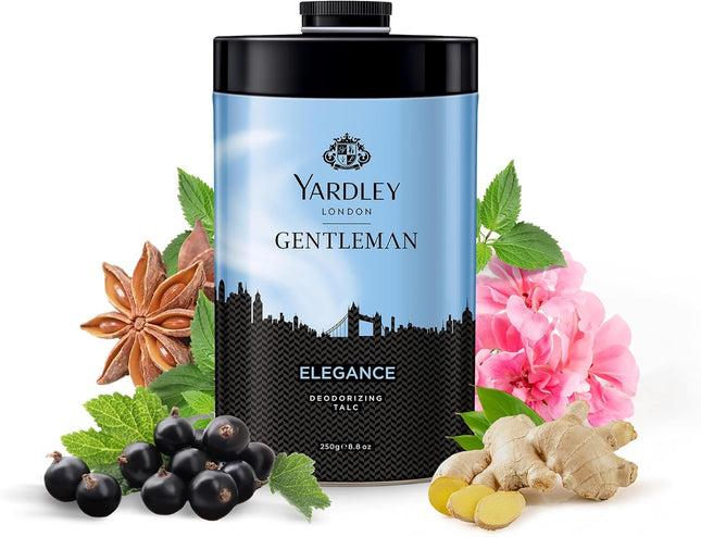 Yardley London Elegance Deodorising Talc for Men 250g