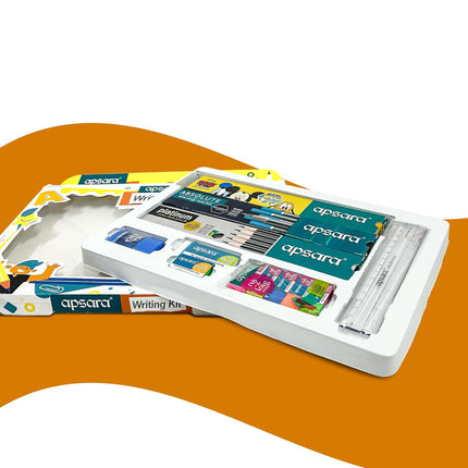 Apsara Writing Kit for Smarter Children, Includes Pencils, Eraser, Sharpener